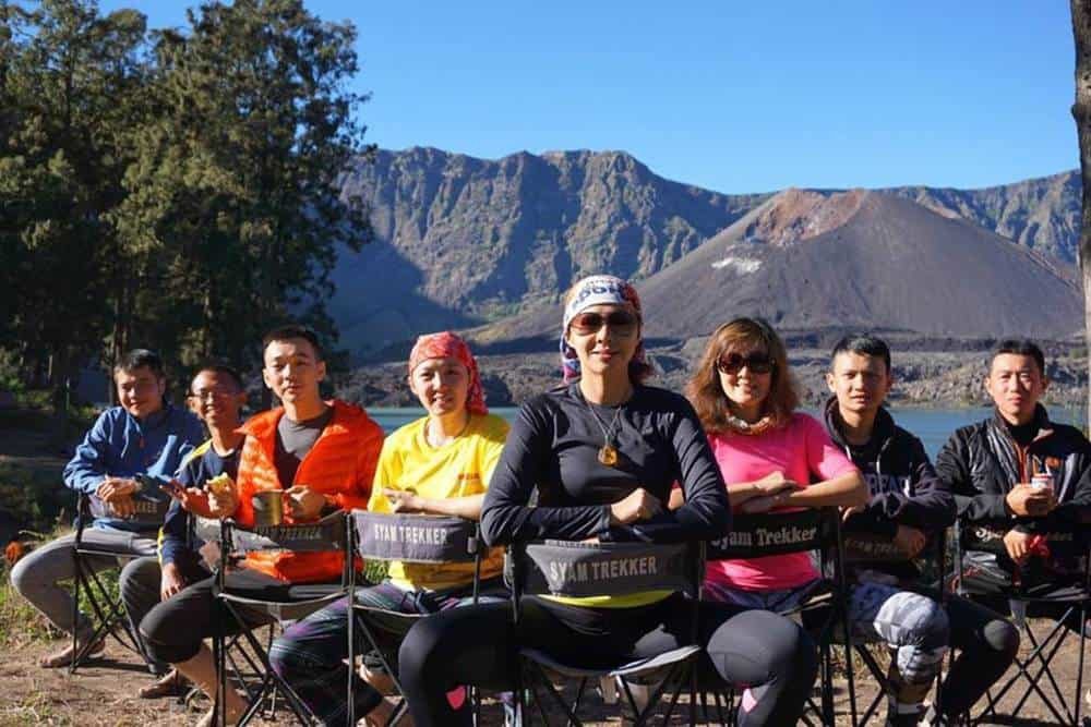 at lake segara anak