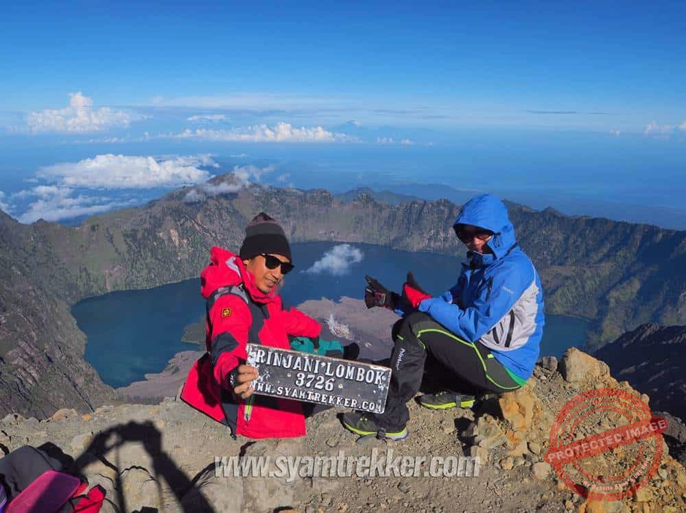 On Summit Rinjani